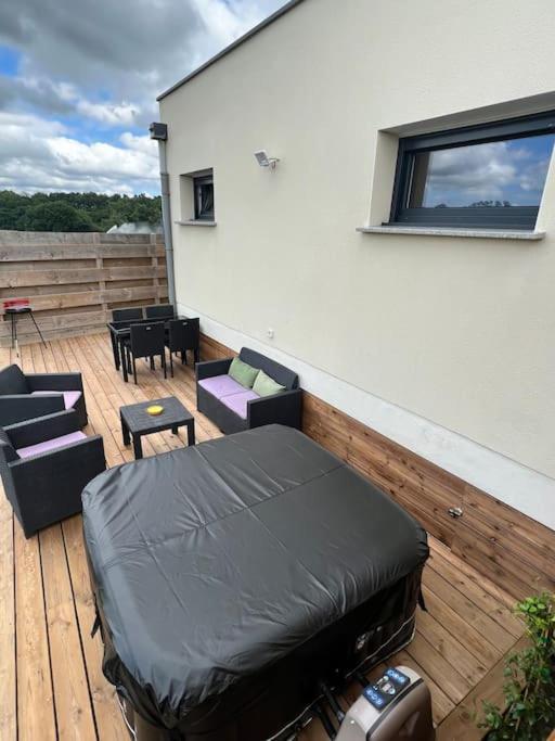 Ferienwohnung T2 Neuf, Terrasse Et Spa Prive Josse Exterior foto